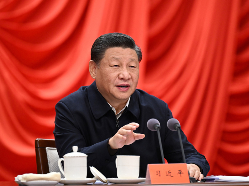 1月11日,省部级主要领导干部学习贯彻党的十九届六中全会精神专题研讨班在中央党校(国家行政365体育
)开班。中共中央总书记、国家主席、中央军委主席习近平在开班式上发表重要讲话。新华社记者 李学仁 摄